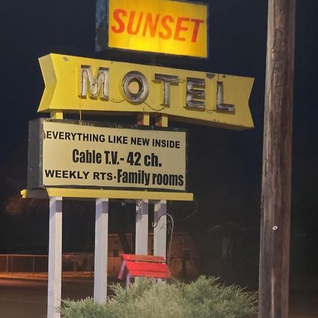 Sunset Motel Santa Rosa, Nm Bagian luar foto